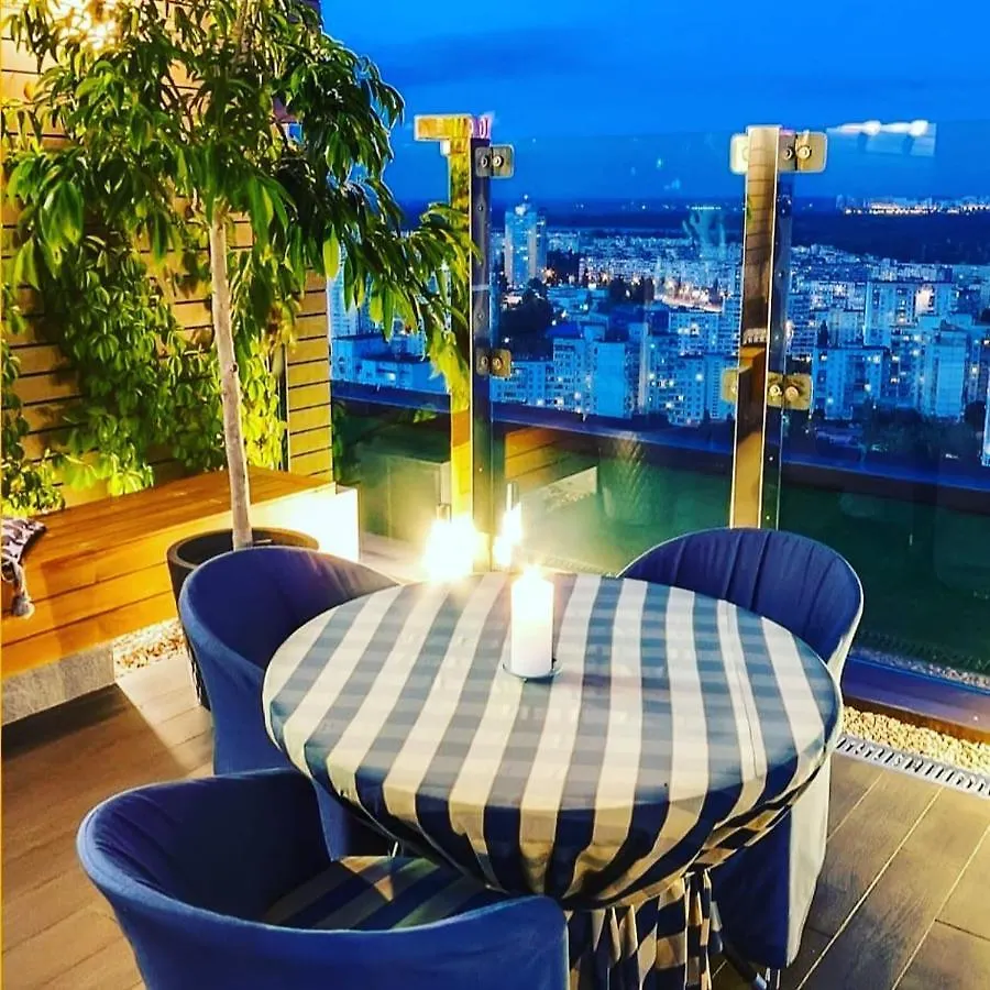Lejlighed 1 Room 60M2 Center Of Obolon Near River Side. With Terrace. 22 Floor Kyiv